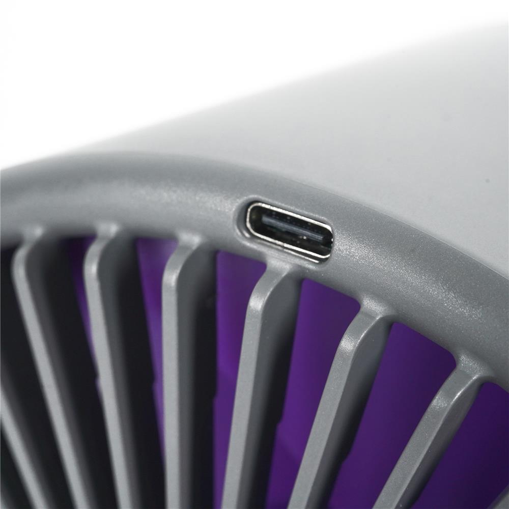 พัดลมพกพา 5 นิ้ว EKONO EK-PTB07 สีเทา