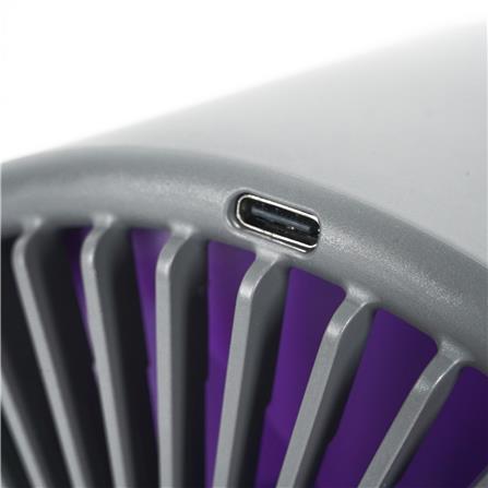 พัดลมพกพา 5 นิ้ว EKONO EK-PTB07 สีเทา_7