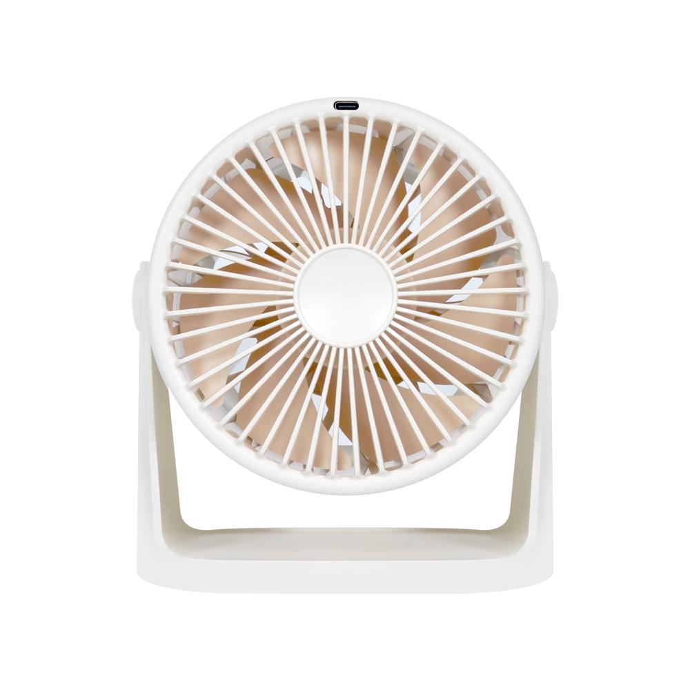 พัดลมพกพา 5 นิ้ว EKONO EK-PTB07 สีครีม