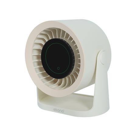 พัดลมพกพา 5 นิ้ว EKONO EK-PTB07 สีครีม_2