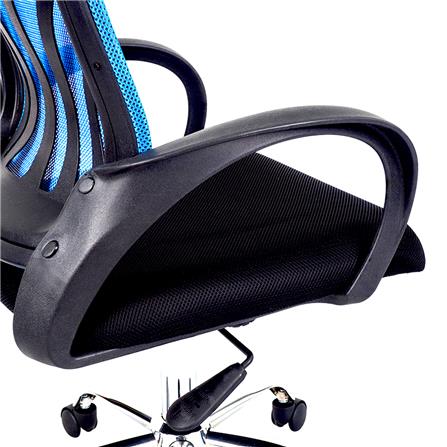 เก้าอี้สำนักงาน U-RODECOR SATURN000002118 สีดำ/น้ำเงิน_3