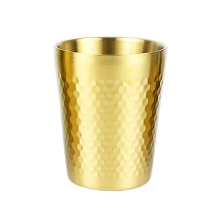 แก้วน้ำสเตนเลส 450 มล. FOFO KOREA สีทอง_0