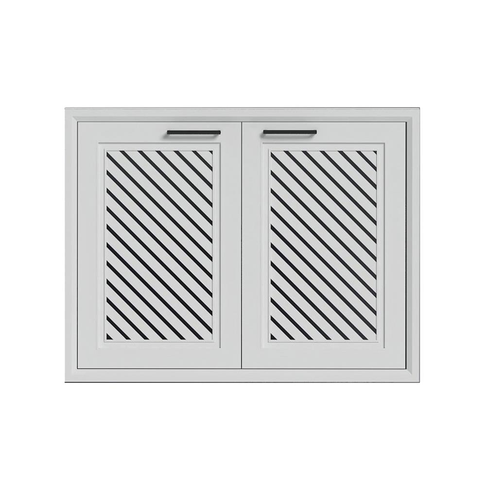 บานซิงค์คู่ CABIN HARPER 85.5x65.5 ซม. สีเทา