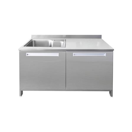 ตู้ตั้งพื้นท็อปซิงค์ 1 หลุม SANKI CLEAN KITCHEN SMC-NS1 120 ซม._1