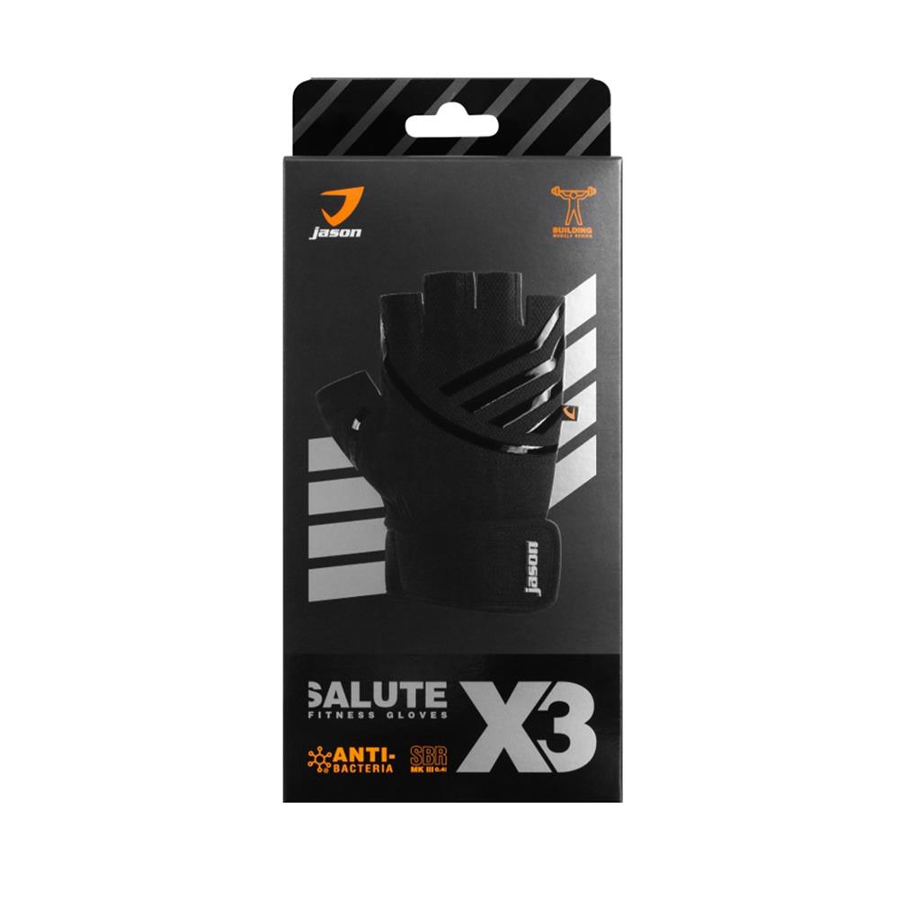 ถุงมือออกกำลังกาย JASON X-SALUTE III SIZE S