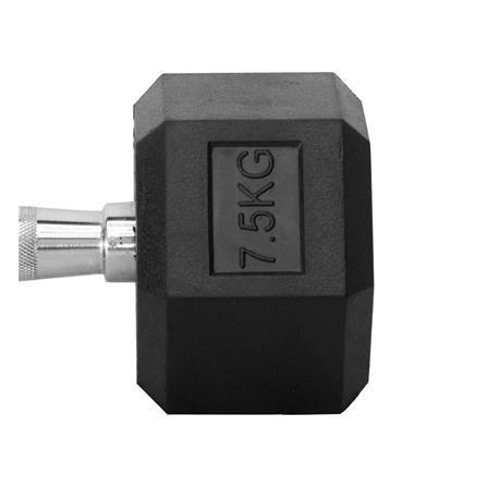 ดัมเบลหกเหลี่ยม หุ้มยาง IRONTEC 7.5 กก. (1 คู่)_2