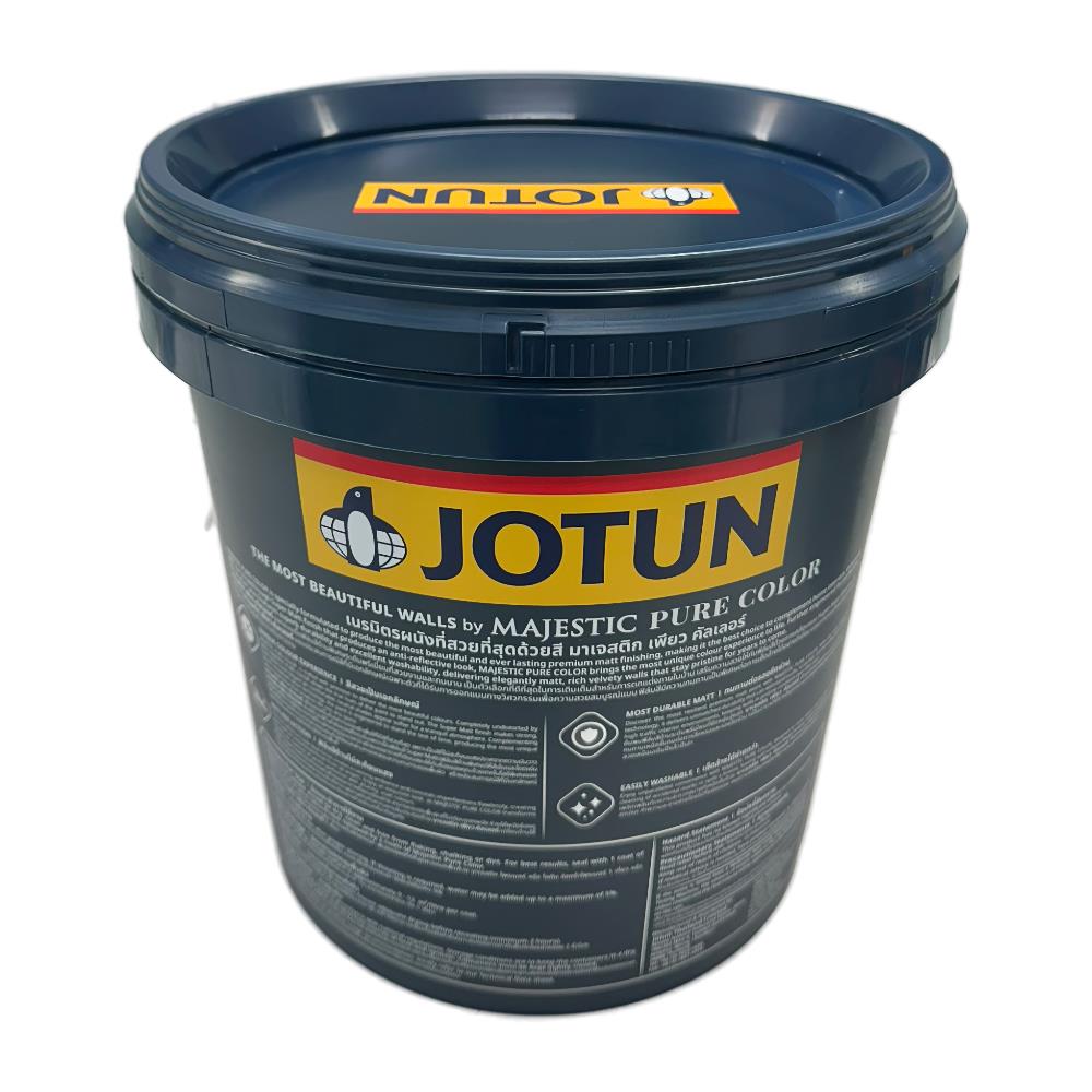 สีน้ำทาภายใน ชนิดด้าน JOTUN MAJESTIC PURE COLOR BASE C สีขาว 9 ลิตร