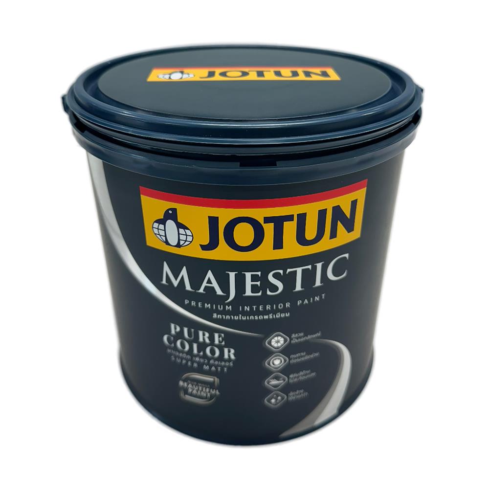 สีน้ำทาภายใน ชนิดด้าน JOTUN MAJESTIC PURE COLOR BASE A สีขาว 3.6 ลิตร_1