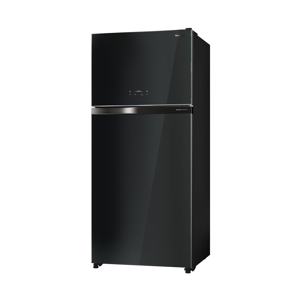 ตู้เย็น 2 ประตู TOSHIBA GR-RT835WE-PGTH(XK) 21.5 คิว กระจกดำ