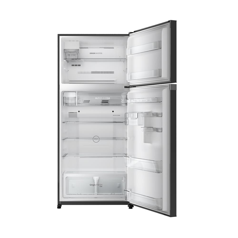 ตู้เย็น 2 ประตู TOSHIBA GR-RT835WE-PGTH(XK) 21.5 คิว กระจกดำ