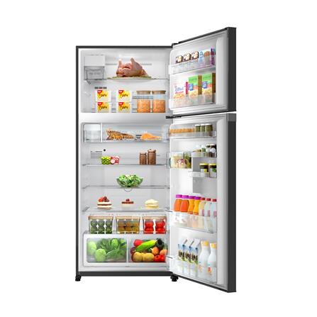 ตู้เย็น 2 ประตู TOSHIBA GR-RT835WE-PGTH(XK) 21.5 คิว กระจกดำ_4