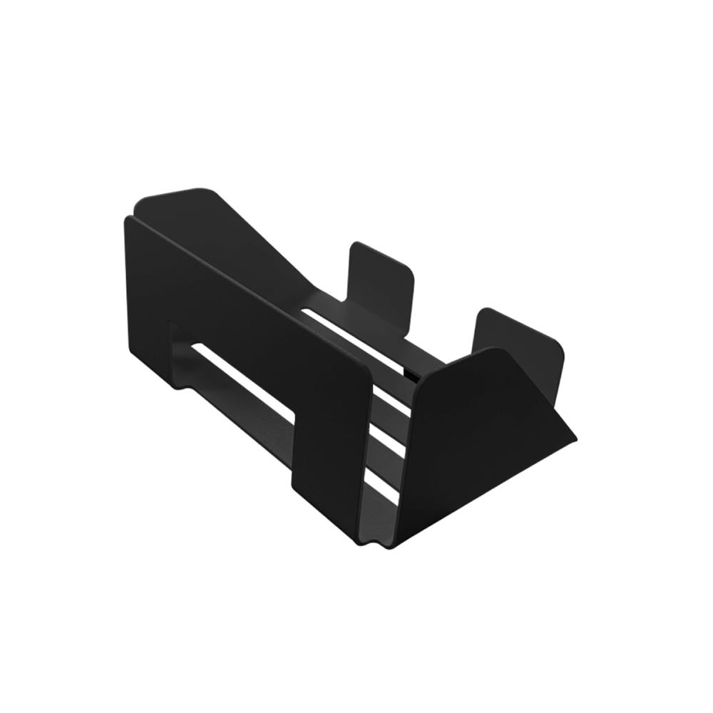 แผ่นชั้นวางของเหล็ก SPACEMAKER 12.4X8.9X5.1 ซม. สีดำ