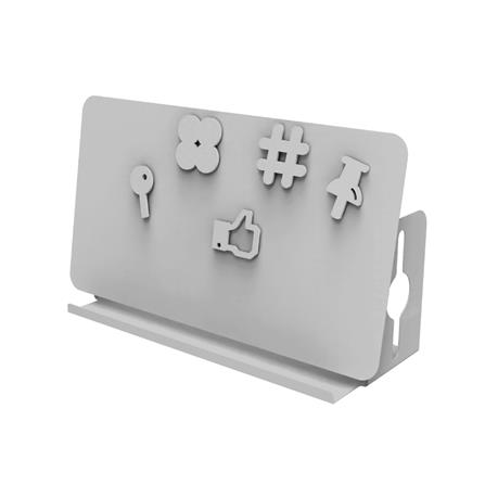 ที่จัดระเบียบโต๊ะทำงาน SPACEMAKER A4-003-G สีเทา_0