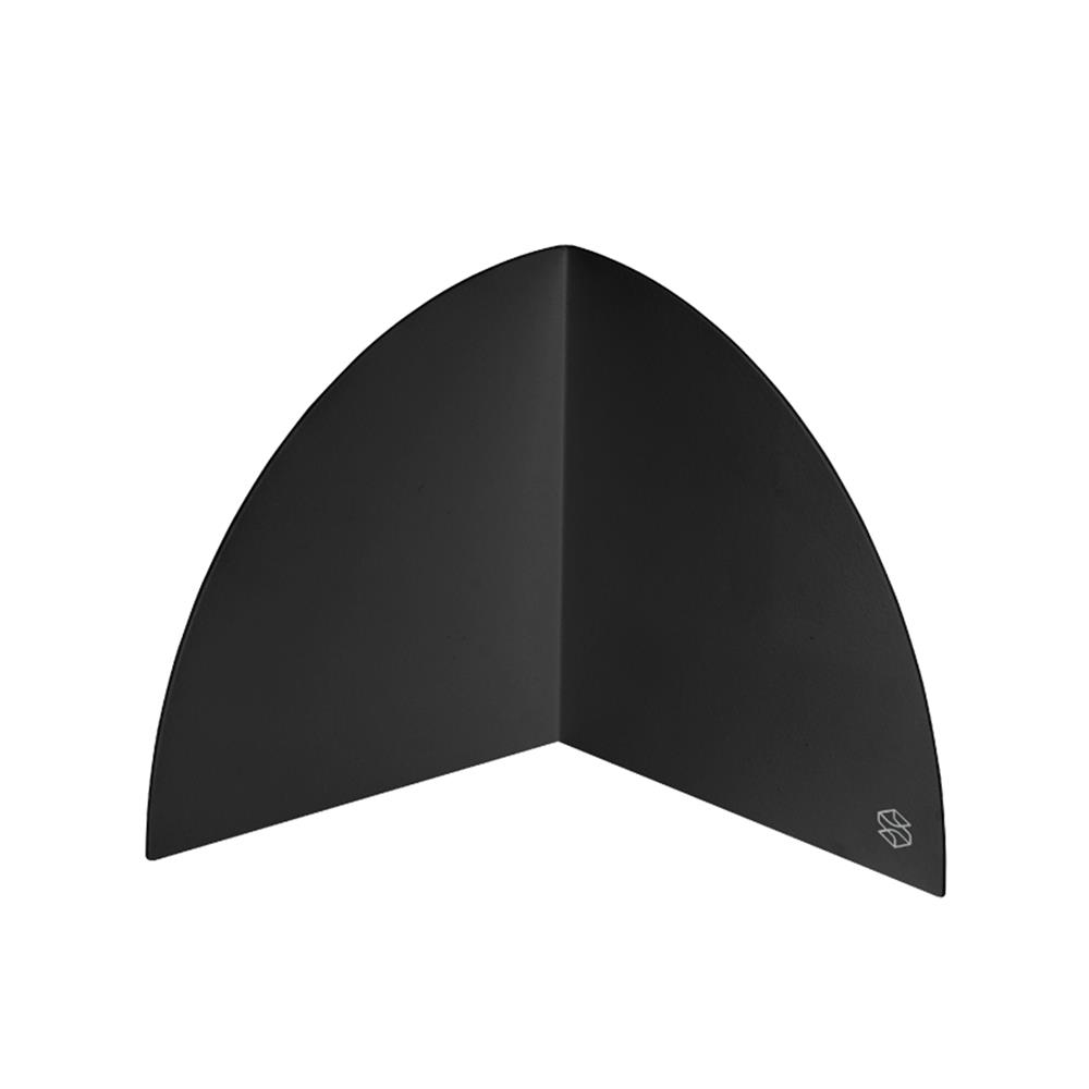 ที่กั้นหนังสือเหล็ก SPACEMAKER A1-004-B 12.7x12.7x12.7 ซม. สีดำ