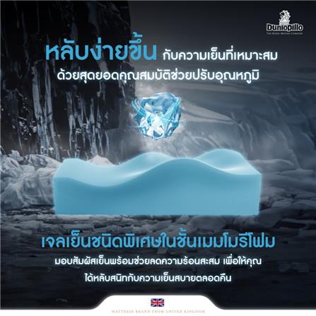 แผ่นรองนอน 5 ฟุต DUNLOPILLO EXBURY_8