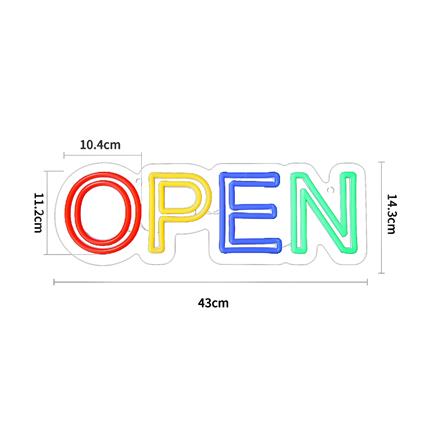 ป้ายไฟ LED CARINI MS24019 สีเหลือง/เขียว/แดง/น้ำเงิน_3