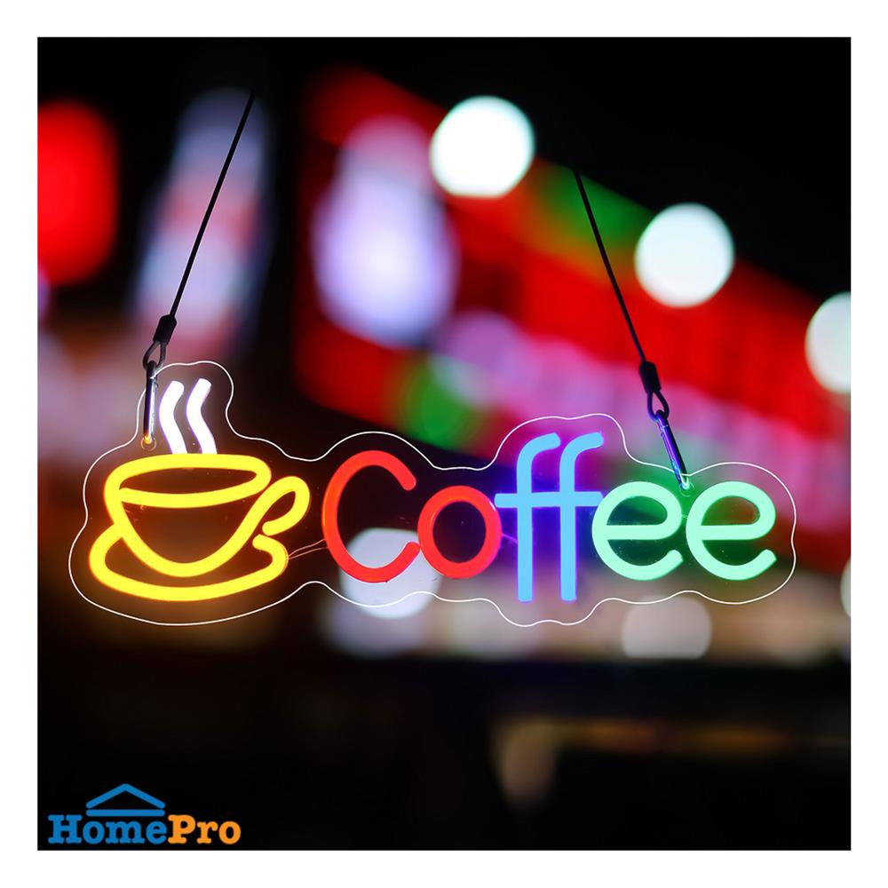 ป้ายไฟ LED CARINI MS24022 สีเหลือง/เขียว/แดง/น้ำเงิน