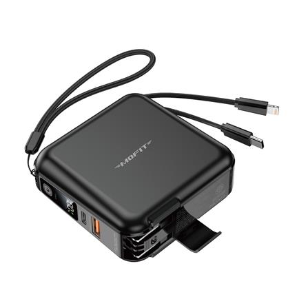 แบตเตอรี่สำรอง MOFIT M15 15000MAH สีดำ_0