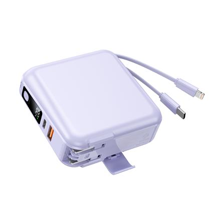 แบตเตอรี่สำรอง MOFIT M15 15000MAH สีม่วง_0