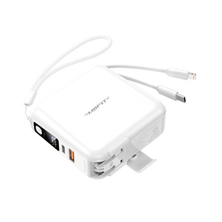 แบตเตอรี่สำรอง MOFIT M15 15000MAH สีขาว_0