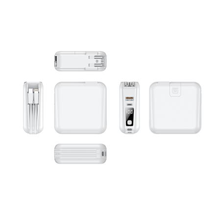 แบตเตอรี่สำรอง MOFIT M15 15000MAH สีขาว_1