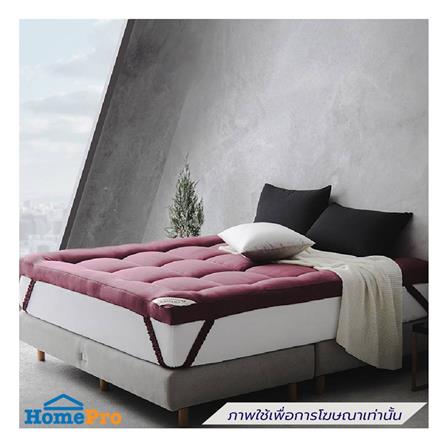 แผ่นรองนอน 3 ฟุต WOODFIELD WARRANT สี CRIMSON_2