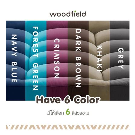 แผ่นรองนอน 5 ฟุต WOODFIELD WARRANT สี DARK BROWN_13