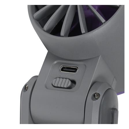 พัดลมพกพา 1.6 นิ้ว EKONO EK-PTB12 สีเทา_4