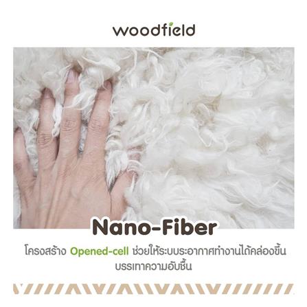 แผ่นรองนอน 5 ฟุต WOODFIELD WARRANT สี CRIMSON_5