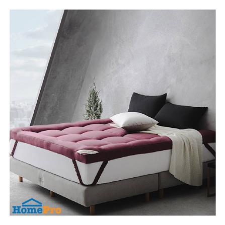 แผ่นรองนอน 6 ฟุต WOODFIELD WARRANT สี CRIMSON_2