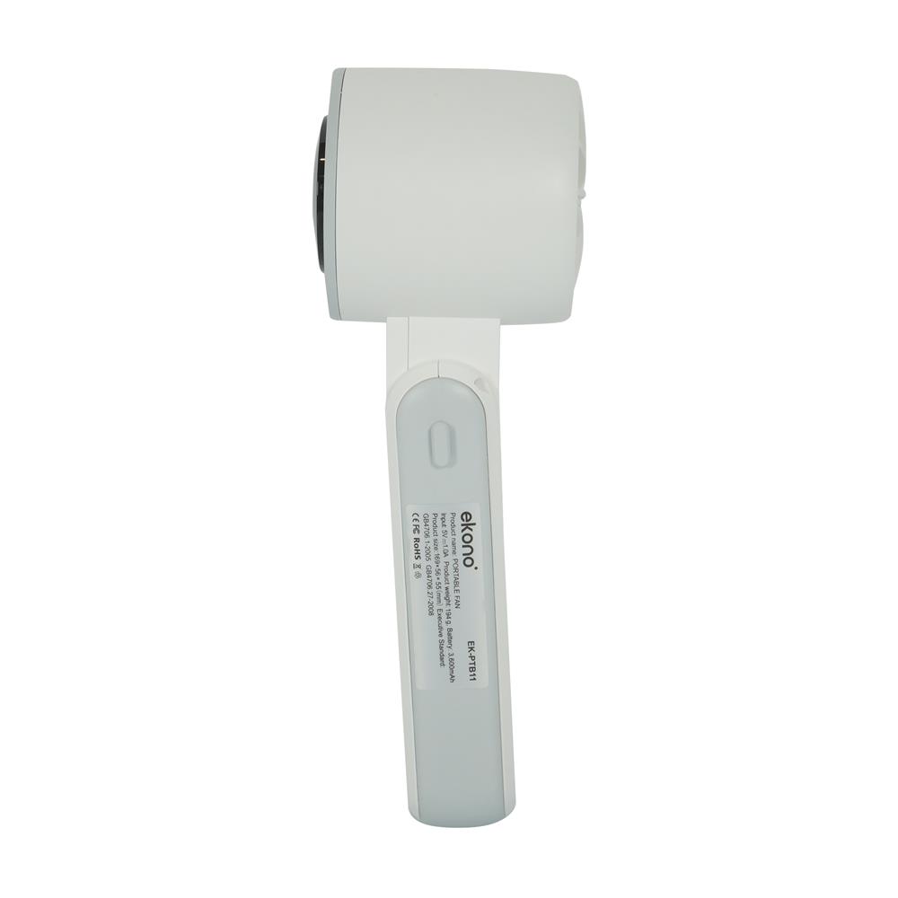 พัดลมพกพา 1.6 นิ้ว EKONO EK-PTB11 สีขาว