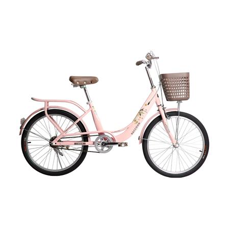 จักรยานแม่บ้าน 24 นิ้ว RACCOON TN24R75 สีชมพู_0