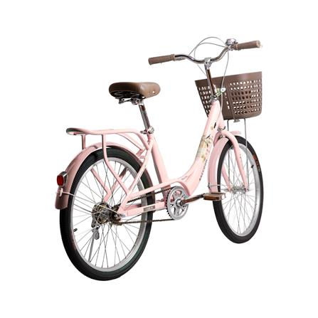 จักรยานแม่บ้าน 24 นิ้ว RACCOON TN24R75 สีชมพู_7