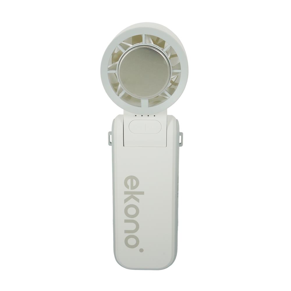 พัดลมพกพา 1.6 นิ้ว EKONO EK-PTB12 สีขาว_0