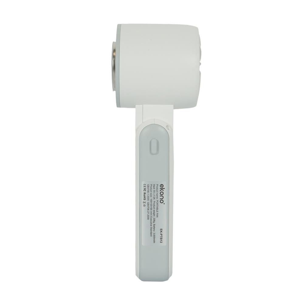พัดลมพกพา 1.6 นิ้ว EKONO EK-PTB12 สีขาว