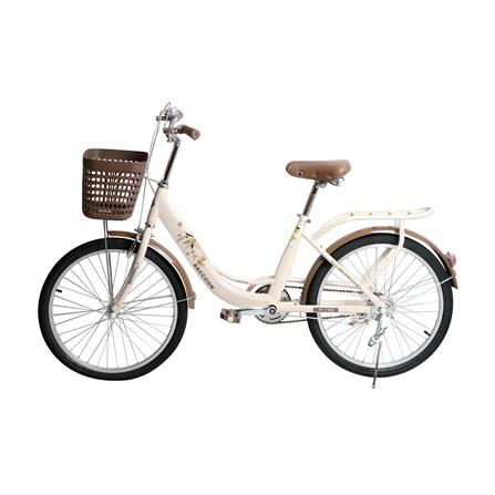 จักรยานแม่บ้าน 24 นิ้ว RACCOON TN24R75 สีขาว_1