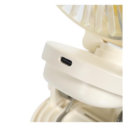 พัดลมพกพา 4 นิ้ว EKONO EK-PTB10 สีครีม_4