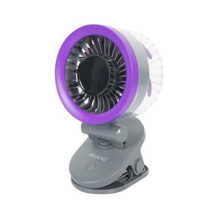 พัดลมพกพา 4 นิ้ว EKONO EK-PTB10 สีเทา_2