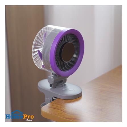 พัดลมพกพา 4 นิ้ว EKONO EK-PTB10 สีเทา_6