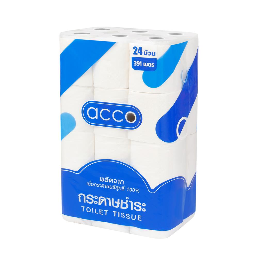 กระดาษชำระ ACCO PLUS (แพ็ก 24 ม้วน)