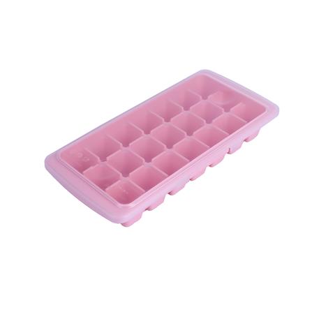 ที่ทำน้ำแข็งมีฝาปิด 21 ช่อง KECH สีชมพู (แพ็ก 1 แถม 1)_2