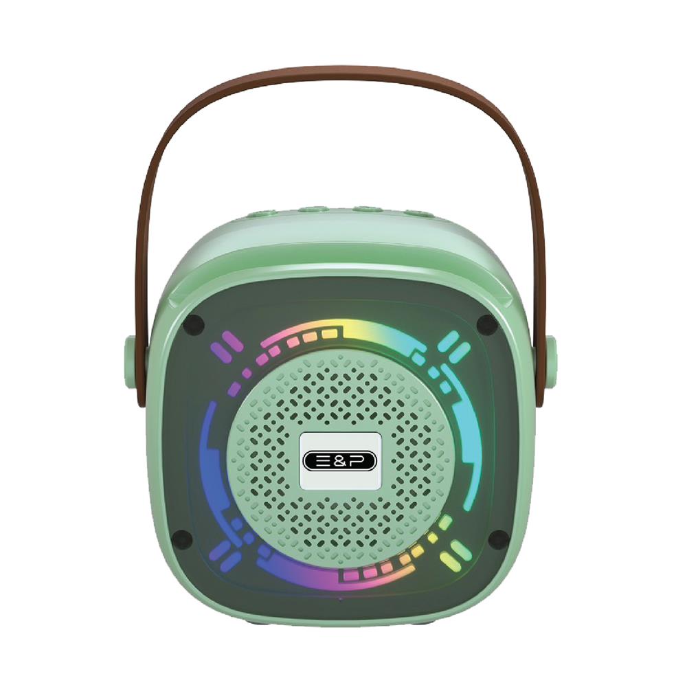 ลำโพงบลูทูธ E&P DAISY สีเขียว