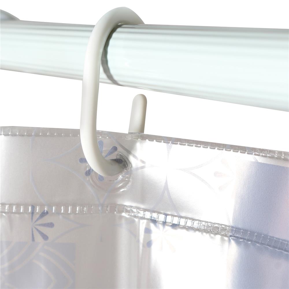 ม่านห้องน้ำ PVC WSP SCP-2/B5129 180X180 ซม.