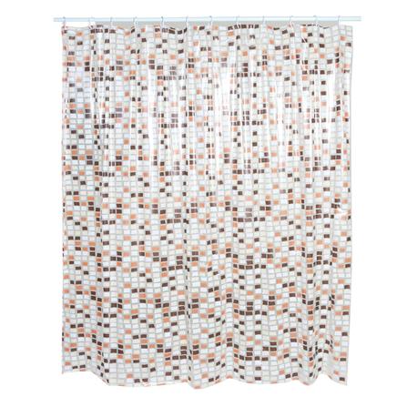 ม่านห้องน้ำ PVC WSP SCP-2/B5128 180X180 ซม._0