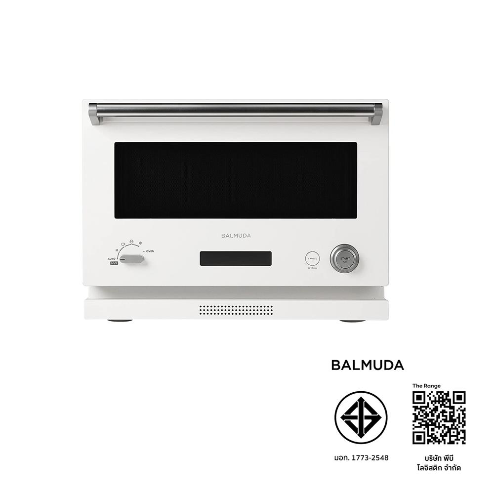 ไมโครเวฟพร้อมฟังก์ชันอบ BALMUDA THE RANGE K09F-WH สีขาว