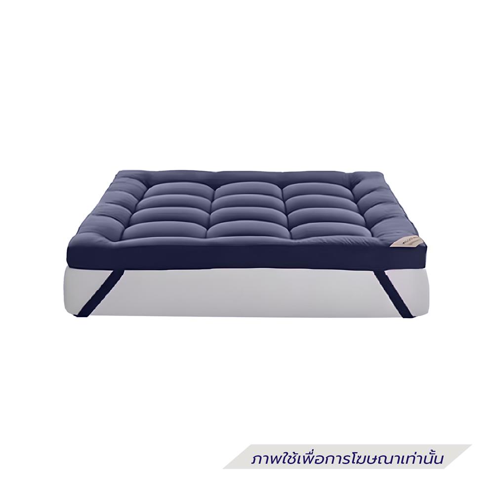 แผ่นรองนอน 3 ฟุต WOODFIELD WARRANT สี NAVY BLUE