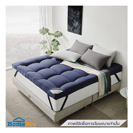 แผ่นรองนอน 3 ฟุต WOODFIELD WARRANT สี NAVY BLUE_2