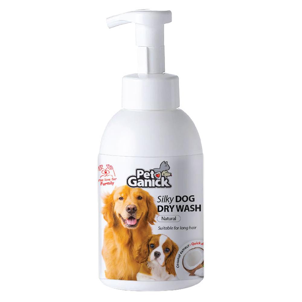 โฟมอาบน้ำแห้ง PET GANICK SILKY DOG 300 มล.