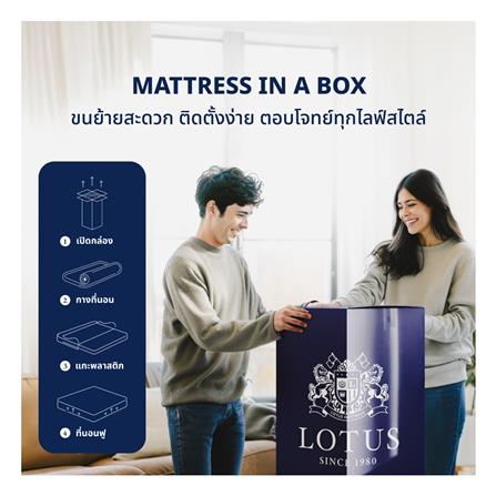ที่นอน 5 ฟุต LOTUS ASLEEP I (พร้อมหมอนหนุน 2 ใบ)_13
