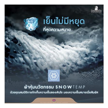 ที่นอน 3.5 ฟุต DUNLOPILLO VENUS (พร้อมหมอนหนุน 1 ใบ)_6